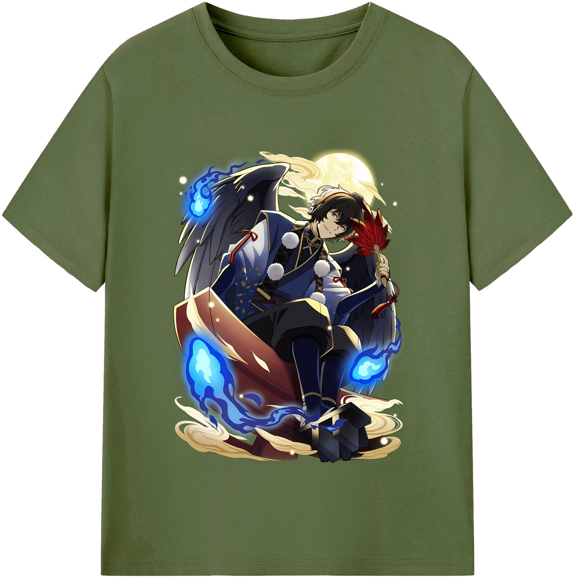 （画像用） 文豪ストレイドッグス Bungo Stray Dogs 綿100％半袖Tシャツ（フロントプリント）